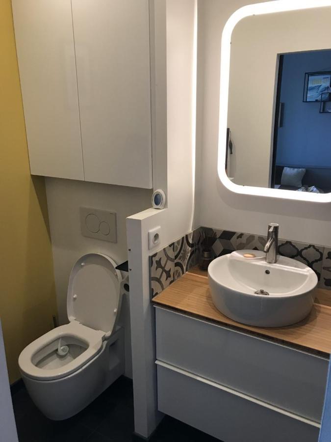 Charmant Studio Vue Mer Wimereux Kültér fotó
